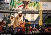 کاروان غدیر در مهمانی کیلومتری غدیر