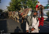کاروان غدیر در مهمانی کیلومتری غدیر