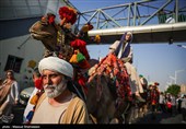 کاروان غدیر در مهمانی کیلومتری غدیر