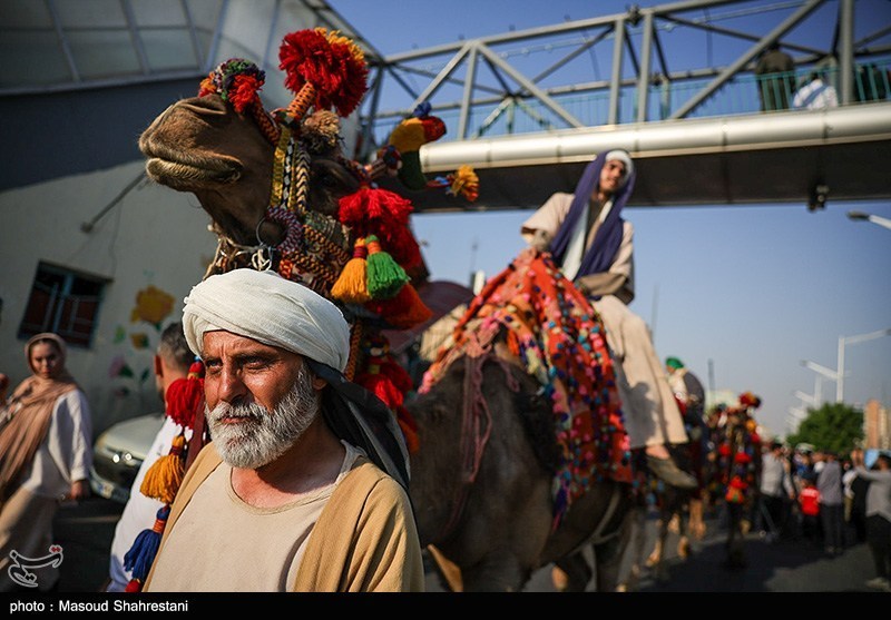 کاروان غدیر در مهمونی کیلومتری غدیر