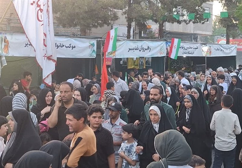اخبار استان خراسان جنوبی , غدیر خم | عید غدیر خم , مهمانی 10 کیلومتری غدیر , اخبار بیرجند , 