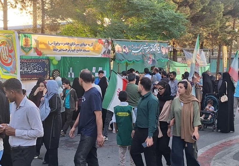 اخبار استان خراسان جنوبی , غدیر خم | عید غدیر خم , مهمانی 10 کیلومتری غدیر , اخبار بیرجند , 