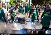 پخت 72 دیگ اطعام علوی-بجنورد