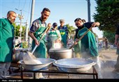 پخت 72 دیگ اطعام علوی-بجنورد