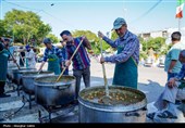 پخت 72 دیگ اطعام علوی-بجنورد