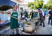 پخت 72 دیگ اطعام علوی-بجنورد