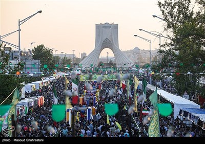 مهمانی 10 کیلومتری غدیر در تهران -2