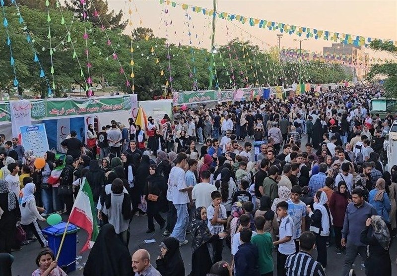 قرچک غرق در شادی غدیر/از تکریم سادات تا خدمت‌رسانی موکب‌ها