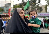 جلوه‌هایی زیبا از مهمانی کیلومتری غدیر در گرگان