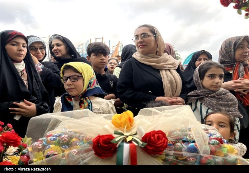 برگزاری مهمونی کیلومتری غدیر با حضور پرشور گرگانی‌ها