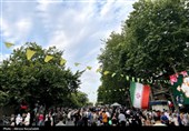 جلوه‌هایی زیبا از مهمانی کیلومتری غدیر در گرگان