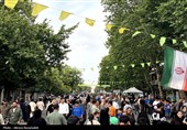 جلوه‌هایی زیبا از مهمانی کیلومتری غدیر در گرگان
