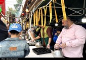 جلوه‌هایی زیبا از مهمانی کیلومتری غدیر در گرگان