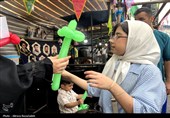 جلوه‌هایی زیبا از مهمانی کیلومتری غدیر در گرگان