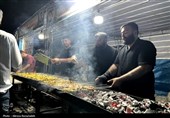 جلوه‌هایی زیبا از مهمانی کیلومتری غدیر در گرگان
