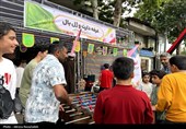 جلوه‌هایی زیبا از مهمانی کیلومتری غدیر در گرگان