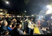 جلوه‌هایی زیبا از مهمانی کیلومتری غدیر در گرگان