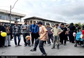 جلوه‌هایی زیبا از مهمانی کیلومتری غدیر در گرگان