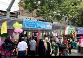 جلوه‌هایی زیبا از مهمانی کیلومتری غدیر در گرگان