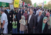 پیاده روی کیلومتری غدیر در بیرجند