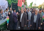 پیاده روی کیلومتری غدیر در بیرجند