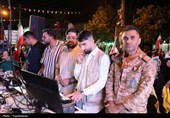خیابان جمهوری یاسوج در تسخیر یاران ایران و ولایت