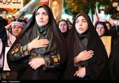 خیابان جمهوری یاسوج در تسخیر یاران ایران و ولایت