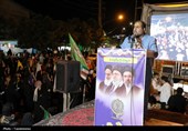 خیابان جمهوری یاسوج در تسخیر یاران ایران و ولایت