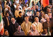 خیابان جمهوری یاسوج در تسخیر یاران ایران و ولایت