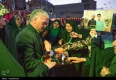 آیین طلاکاری گنبد حسینیه اعظم زنجان