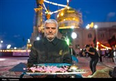 آیین طلاکاری گنبد حسینیه اعظم زنجان