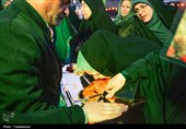 آیین طلاکاری گنبد حسینیه اعظم زنجان