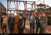 آیین طلاکاری گنبد حسینیه اعظم زنجان