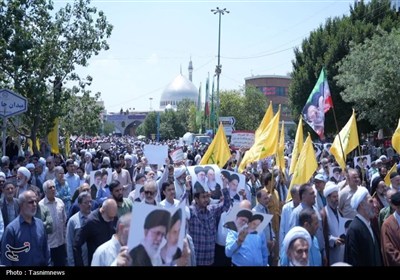 راهپیمایی باشکوه یوم‌الله 15 خرداد در قم
