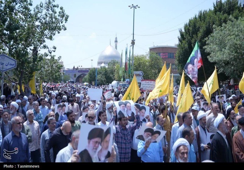 راهپیمایی باشکوه یوم‌الله 15 خرداد در قم
