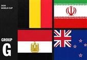 گروه G جام جهانی 2026؛ نبرد یوزهای ایرانی با شیاطین سرخ و فراعنه