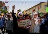خروش مردم قم در یوم‌الله 15 خرداد