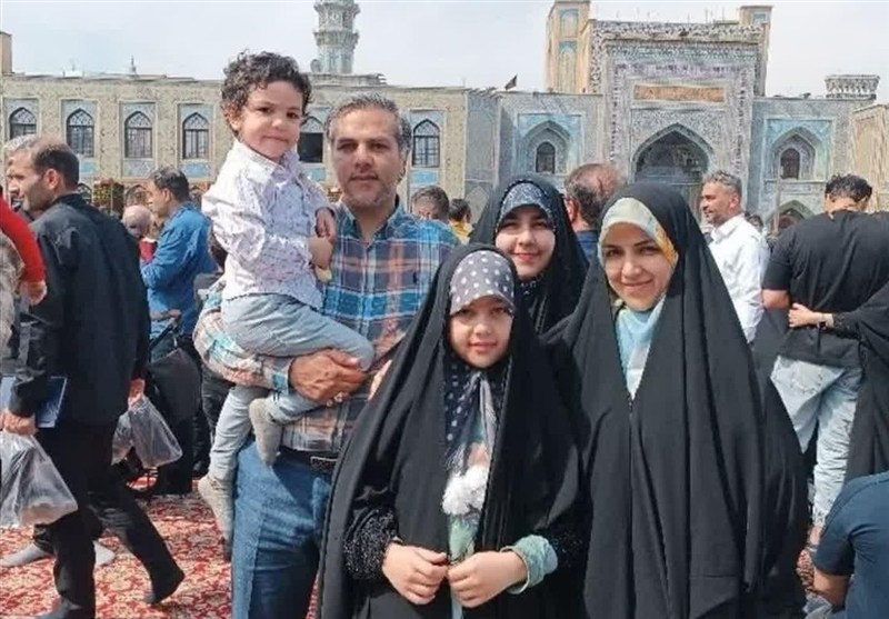 سید مصطفی ساداتی ارمکی , شهید , گلزار شهدا , غدیر خم | عید غدیر خم , خانواده , خانواده شهدا , 