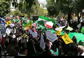 اجتماع بزرگ خادمیاران رضوی اصفهان در جشن کیلومتری غدیر