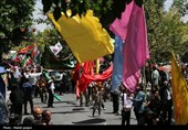 اجتماع بزرگ خادمیاران رضوی اصفهان در جشن کیلومتری غدیر