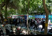 اجتماع بزرگ خادمیاران رضوی اصفهان در جشن کیلومتری غدیر