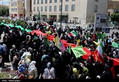 اجتماع بزرگ خادمیاران رضوی اصفهان در جشن کیلومتری غدیر