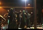 اجرای باشکوه مجلس شهادت امام حسین(ع) و روایت عاشورایی سوگواره ملی تعزیه ده‌زیار