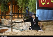 اجرای باشکوه مجلس شهادت امام حسین(ع) و روایت عاشورایی سوگواره ملی تعزیه ده‌زیار