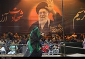 اجرای باشکوه مجلس شهادت امام حسین(ع) و روایت عاشورایی سوگواره ملی تعزیه ده‌زیار