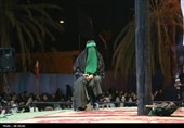 اجرای باشکوه مجلس شهادت امام حسین(ع) و روایت عاشورایی سوگواره ملی تعزیه ده‌زیار