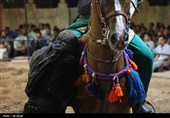 اجرای باشکوه مجلس شهادت امام حسین(ع) و روایت عاشورایی سوگواره ملی تعزیه ده‌زیار