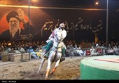 اجرای باشکوه مجلس شهادت امام حسین(ع) و روایت عاشورایی سوگواره ملی تعزیه ده‌زیار