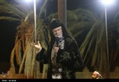 اجرای باشکوه مجلس شهادت امام حسین(ع) و روایت عاشورایی سوگواره ملی تعزیه ده‌زیار