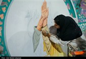 شکوه حضور مردم در میهمانی کیلومتری غدیر در کرمان